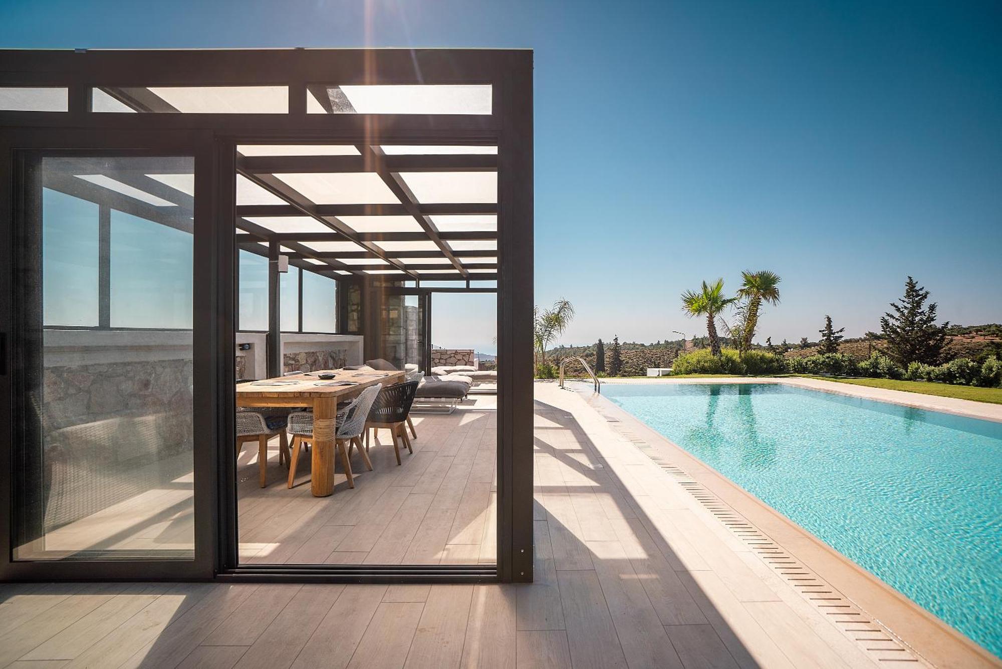Sky Hills Villa Psinthos Exteriör bild