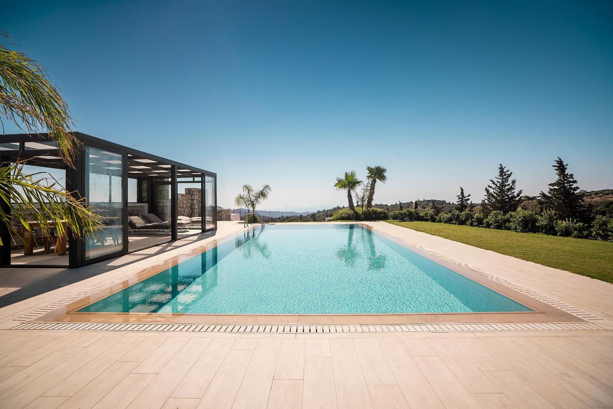 Sky Hills Villa Psinthos Exteriör bild
