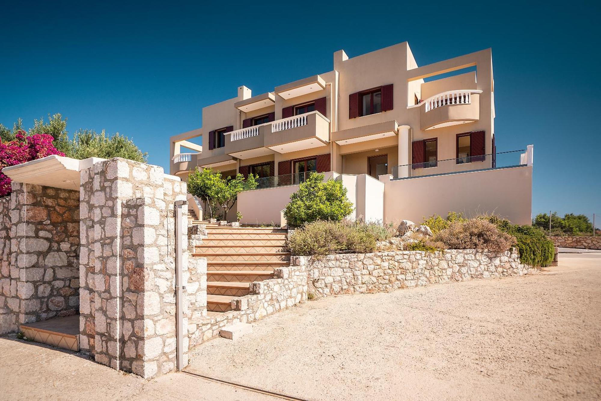 Sky Hills Villa Psinthos Exteriör bild