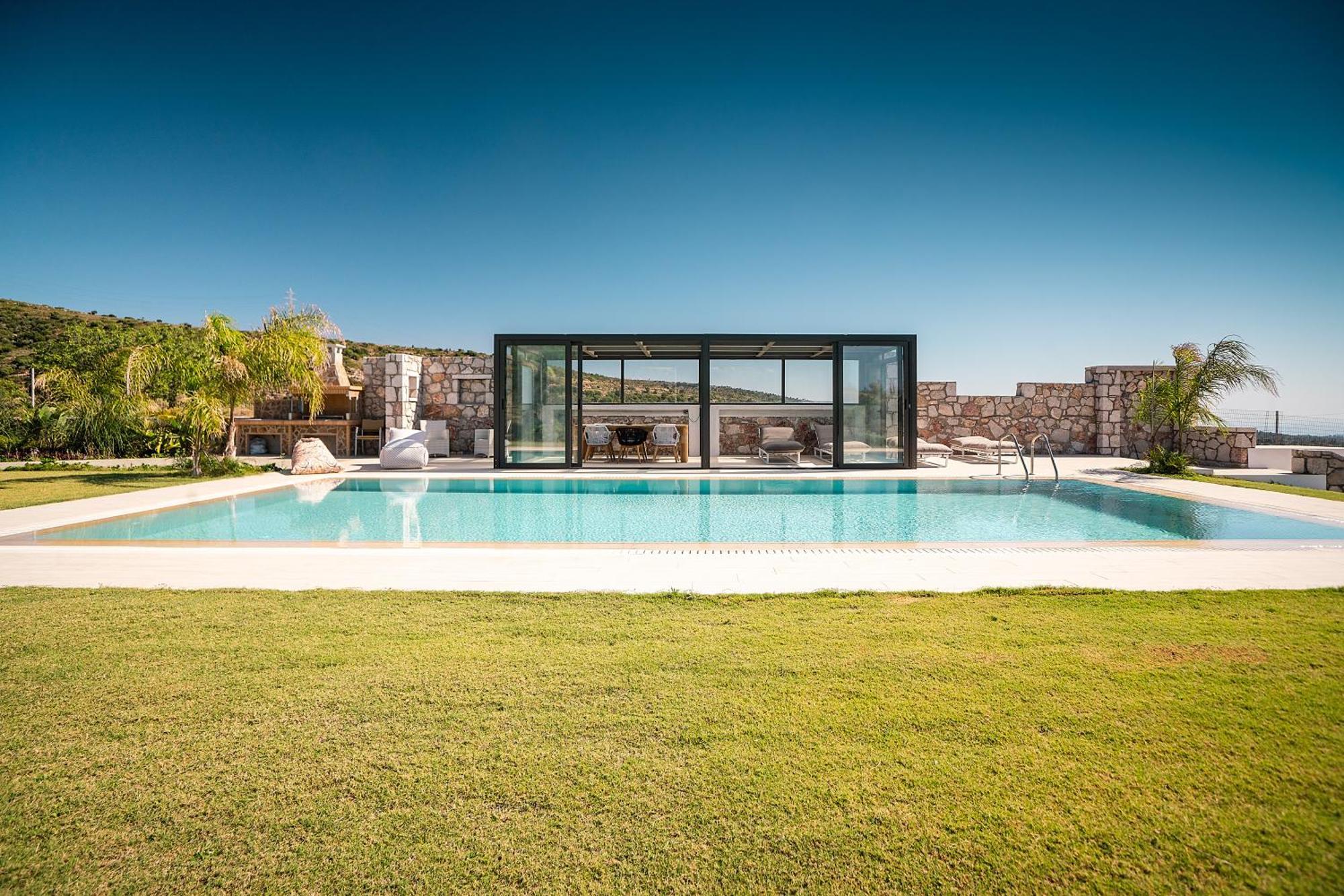 Sky Hills Villa Psinthos Exteriör bild